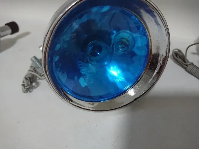 Antigo E Raro Farol Sanyo Japonês Para Bicicletas. Novo.