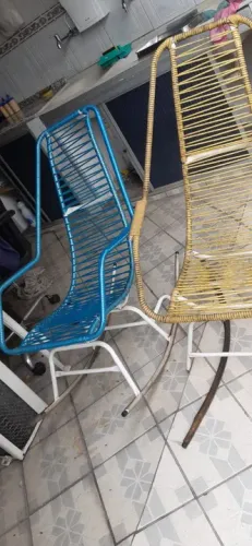 Cadeiras de macarrão para reforma - aceito oferta