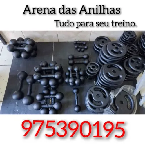 Halter barra anilha 