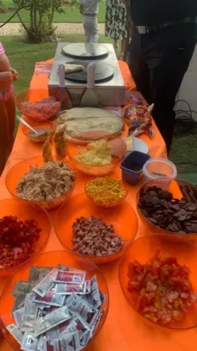 Buffet de crepe francês