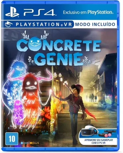 Jogo de PlayStation 4 (PS4) Concrete Genie (Novo - Lacrado)