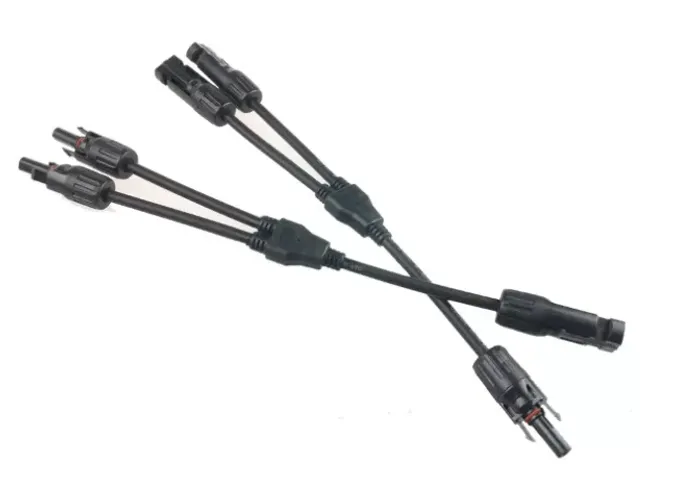 Conector MC4 tipo Y Ligação Paralelo Painel Solar 