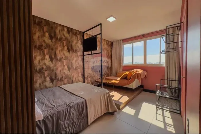 Studio mobiliado no Humaitá