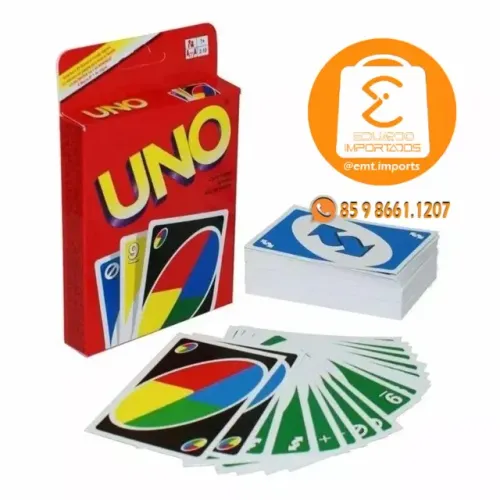 Jogo de Cartas UNO - 110 cartas