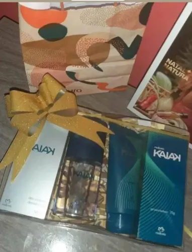 Kit Kaiak Natura - Perfume, Desodorante e Gel