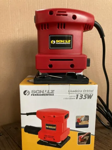 Lixadeira Orbital 135w 110mm - 127v- Schulz