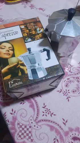 Cafeteira Italiana Expresso em Alumínio