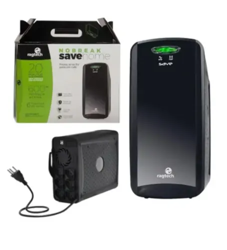 NOBREAK RAGTECH SAVE HOME 600VA 
