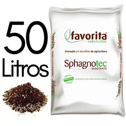 Substrato Inerte Para Cultivo Turfa + Perlita Sphagnum (50%-50%) pH5,8 EC0,3 - Lupa