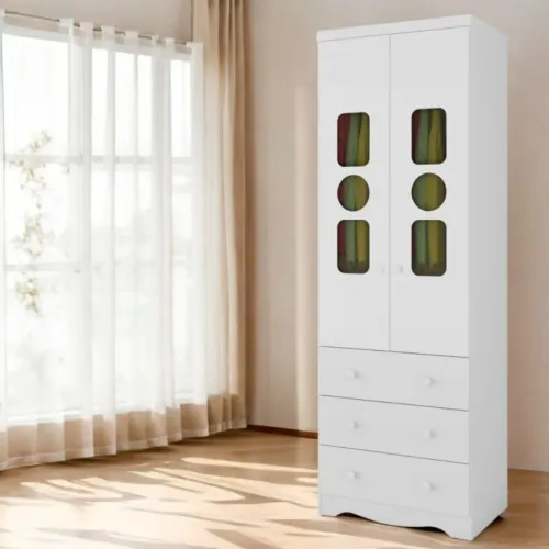 Guarda Roupa 3 portas Tedy pronta entrega 