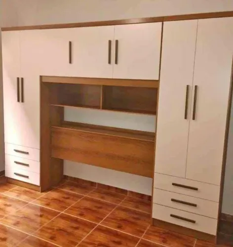 GUARDA ROUPA CASAL MÉXICO FLORIPA 6 PORTAS 6 GAVETAS