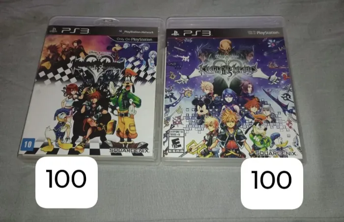Kingdom Hearts 1.5 e 2.5 ps3