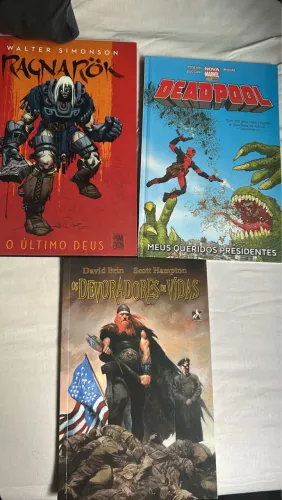 Coleção de HQs e Mangás