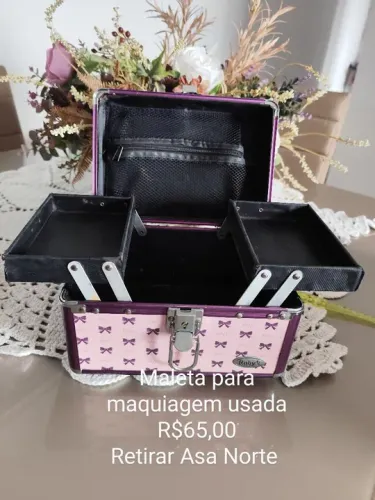 Maleta para maquiagem