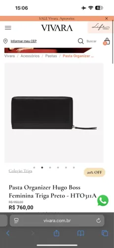 Carteira Hugo Boss