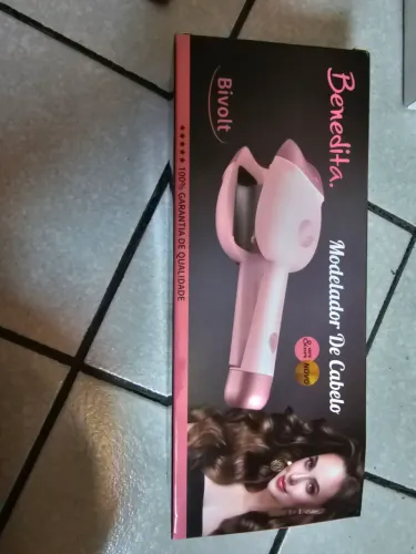 Modelador de cabelo "duo ondas"