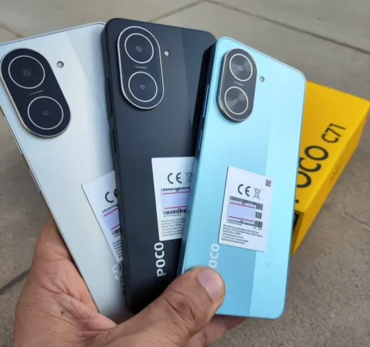 Celular Poco C71 128+04 Novo Garantia Capa Película 