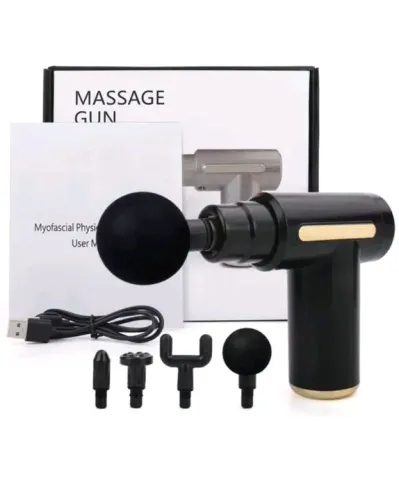 Pistola de Massagem Muscular - Relaxe e Alivie as Dores!