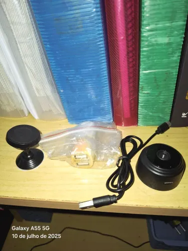 Mini câmera de segurança