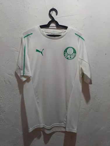 Camisa M de Treino do Palmeiras 2019 Puma - Masculina