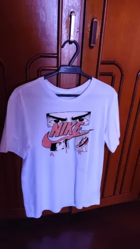 Camiseta Nike Sportswear Nsw Manga Hbr Branca