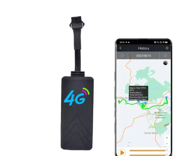 Rastreador Veicular 4G + Bloqueio Sem Mensalidade 