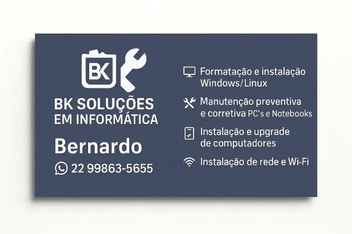Técnico em Informática - Serviços de Informática 