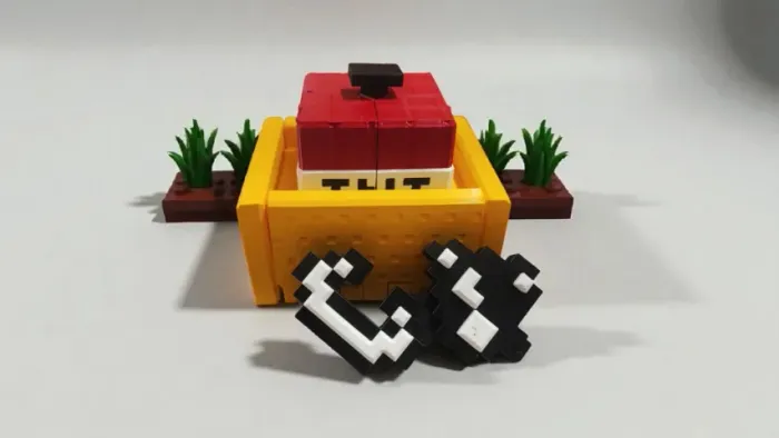 TNT do Minecraft que explode 