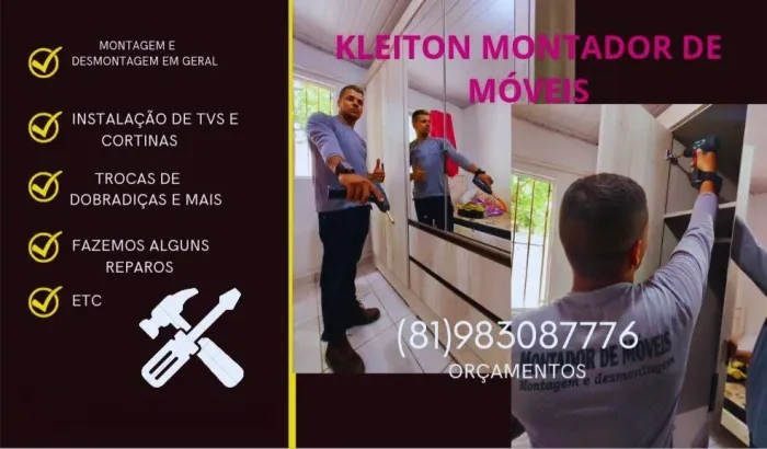 Montador de móveis recife e região metropolitana