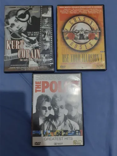 DVDs clássicos da música