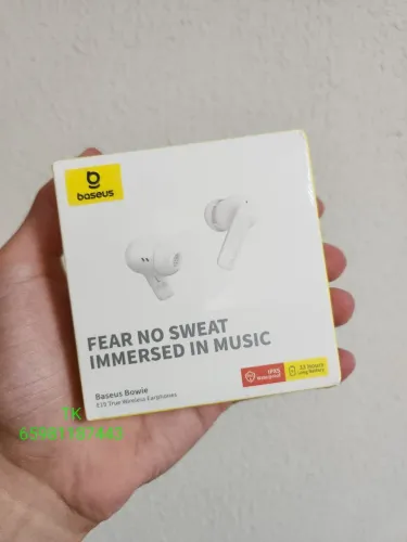 Fone Bluetooth Baseus com certificação IPX5