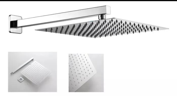 Ducha Quadrada Cromada