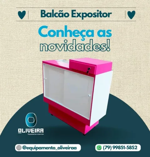 Balcão expositor 