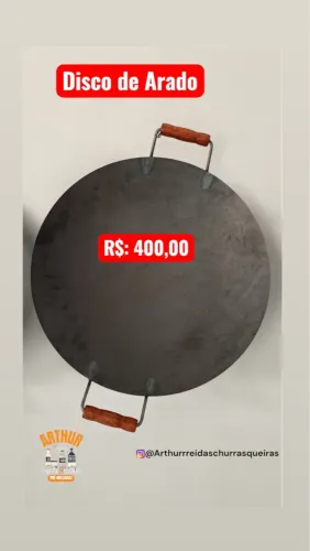 Disco de Arado para Churrasco - R$400,00