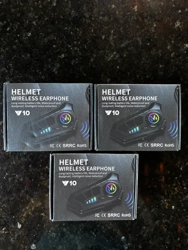 Fone de ouvido/intercomunicador para capacete 