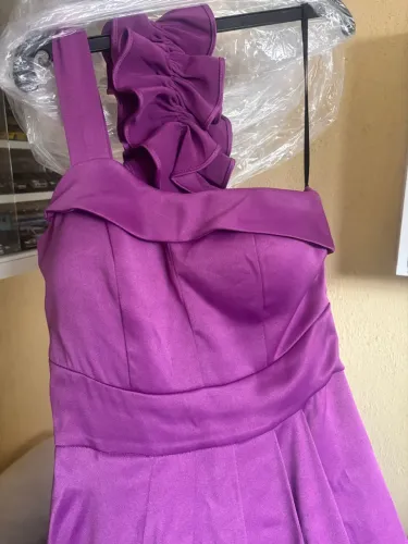 Vestido fucsia 38