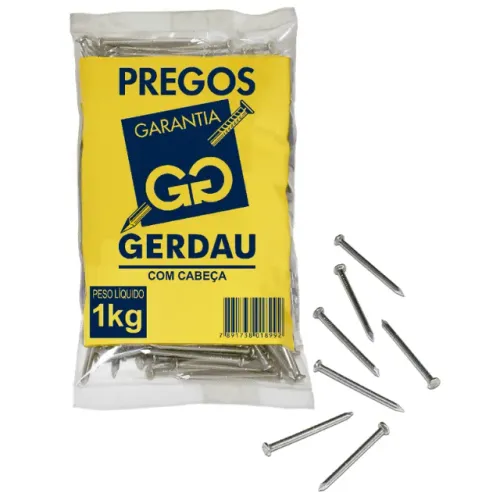 Prego 15x15 Com Cabeça 1 Kg Gerdau