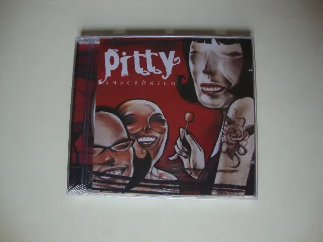 CD - Pitty - Anacrônico - Lacrado, Novo