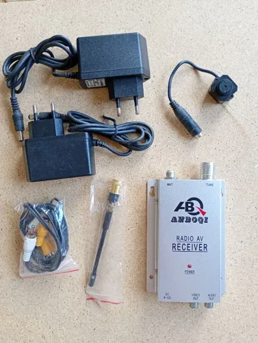 Mini Câmera de Segurança sem Fio Wireless A/V Anboqi - Produto Novo