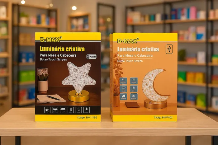 Luminária recarregaveis