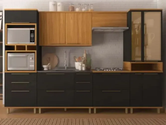 Cozinha modulada peças podem ser invertidas. Orçamento gratuita