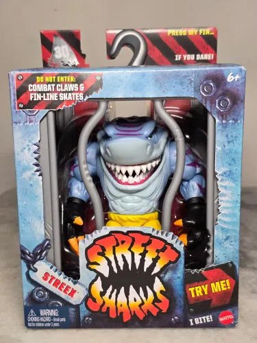 Streex Street Sharks 30 anos Mattel lacrado