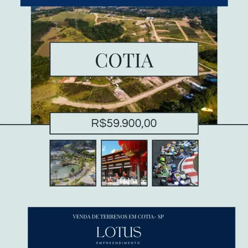 83C- TERRENOS AMPLOS A VENDA EM COTIA