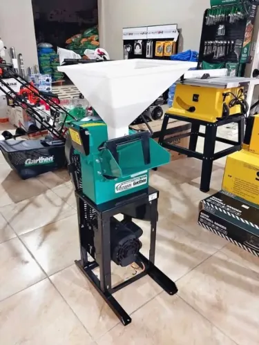 Forrageira Triturador Motor de Correia Monofásica 2.0hp - Garthen (Loja/Nova)