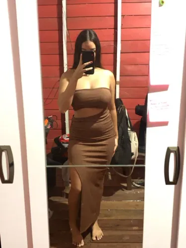 Vestido Com Fenda