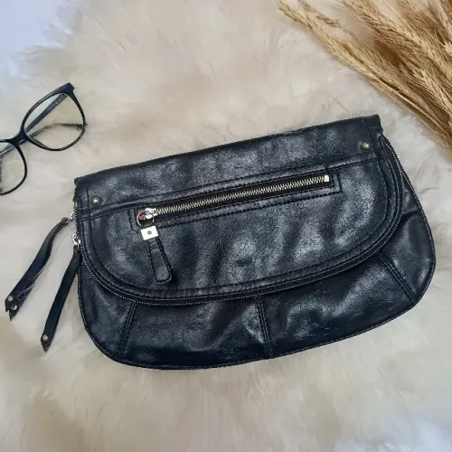 Bolsa clutch couro NINE WEST (Anápolis)