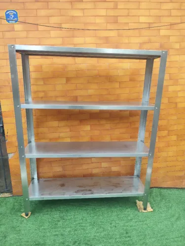 Estante prateleira inox 