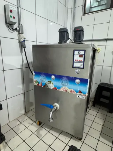 Pasteurizador sorvete 150 litros Central máquinas 