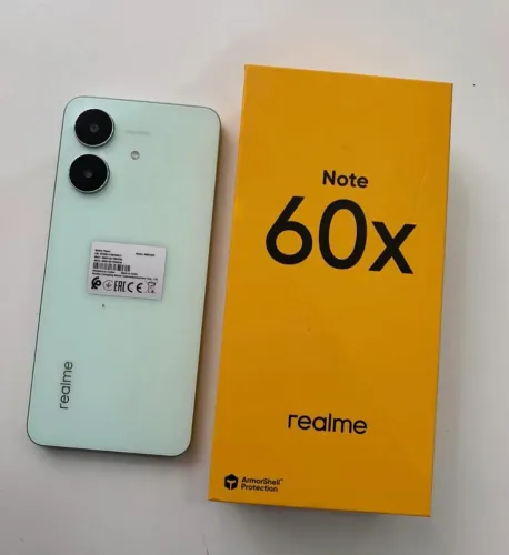 Realme Note 60x 64G/3Ram Promoção- Design moderno e ótimo desempenho!