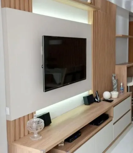 Painel para tv em MDF.